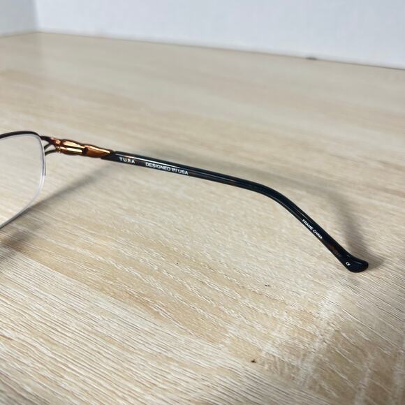 Tura R564 BRN B:34 Eyeglasses FRAMES ONLY Brown 52-17-135 Amazing Cond! main image 4